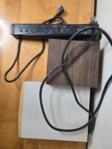 lot 492 image: Vintage Lloyds Stereo 8 Track Deck with Power Strip