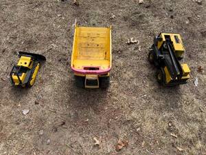 lot 515 image: Set of 3 Vintage Tonka Construction Vehicles