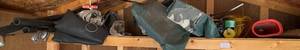 lot 516 image: Lot of Sprinklers, Golf Clubs, Rope and More