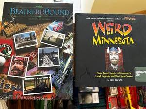 lot 196 image: Weird Minnesota Autographed Travel Guide by Eric Dregni