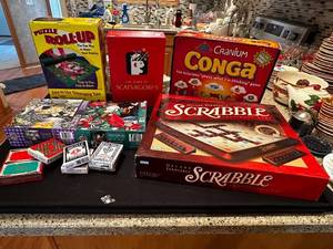 lot 198 image: Board Games and Puzzle Collection with Playing Cards