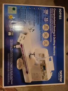 Brother SQ9185 Computerized Sewing and Quilting Machine New in Box with Case