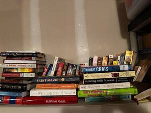 lot 421 image: Collection of 25 Assorted Books Including Fiction and Non-Fiction