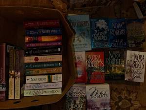 lot 425 image: Collection of Nora Roberts Paperback Novels