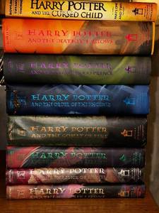 lot 426 image: Complete Harry Potter Book Set by J.K. Rowling (Books 1-7  Cursed Child)