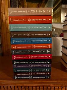 lot 427 image: Complete Set of 13 A Series of Unfortunate Events Hardcover Books by Lemony Snicket