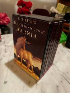 lot 429 image: C.S. Lewis The Chronicles of Narnia Box Set - Complete 7 Books