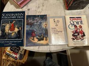 lot 430 image: Collection of Scandinavian Books Including Folk & Fairy Tales
