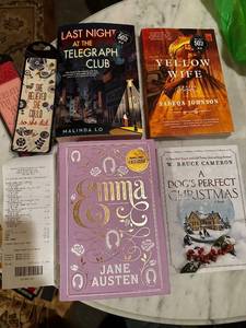 lot 431 image: Collection of  4 New Novels with Bookmarks