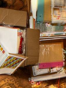 lot 442 image: Assorted Scrapbooking and Quilting Supplies Collection