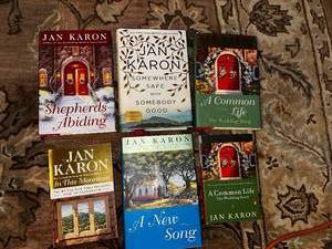 lot 443 image: Set of 8 Jan Karon Books - Mitford Series Collection
