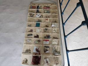 lot 81 image: Collection of Assorted Earrings, Watches, and Jewelry Pieces