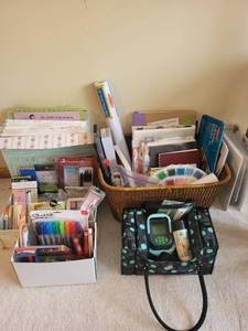 lot 242 image: Extensive Collection of Craft and Office Supplies