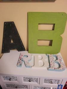 lot 275 image: Collection of Decorative Letters - A, B, R, J, L