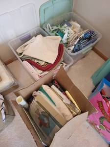 lot 296 image: Large Lot of Fabric