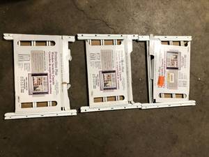 lot 20 image: Lot of Grisham AWG 4-Bar Window guard in White    Customer Returns See Pictures