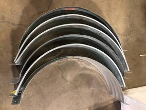 lot 21 image: Lot of  SHAPE PRODUCTS 37 in. W x 16 in. D x 12 in. H Steel Round Area Window Well  Customer Returns See Pictures