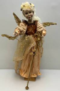 lot 106 image: (RARE) Vintage Windward Christmas Porcelain Fairy 30 (Relisted Do To No Show)