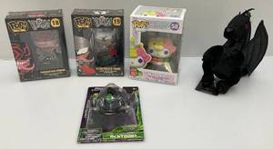 lot 109 image: Misc. Collectible Toys Including Funko Pop Venom Pins & More