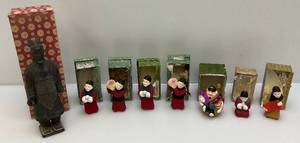 lot 116 image: Misc. Vintage Oriental Porcelain Figures & More (Most 4 Tall) In Original Boxes (Boxes Beat Up)