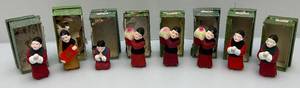 lot 117 image: Misc. Vintage Oriental Porcelain Figures (Most 4 Tall) In Original Boxes (Boxes Beat Up)