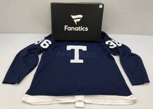 Autographed Toronto Maple leafs Jack Campbell Fanatics Authentic Navy 2022 Heritage Classic Adidas Authentic Jersey Size 54 US