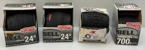 lot 13 image: Group OF Misc. Bell, Schwinn Brand Mountain Bike Tires With Flat Defense & Puncture Guard (NIB)120 2 24 1700c