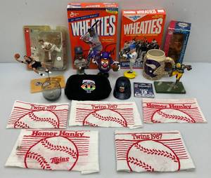 lot 18 image: Misc. Sports Collectibles & More