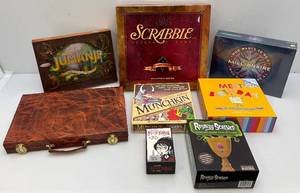 lot 26 image: Misc. Pre-owned Board Games Including JUMANJI, Scrabble & More