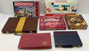 lot 31 image: Misc. Pre-owned Board Games Including JUMANJI, Scrabble & More