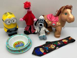 lot 62 image: Misc. Toys Including Cabage Patch Horse & More