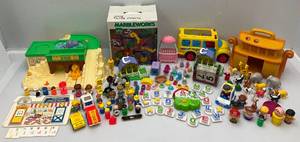 lot 140 image: Misc. Vintage Fisher Price Toys & More