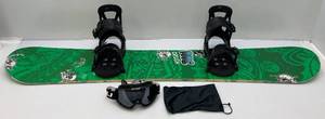 lot 192 image: Ride The Crush 155Cm Snowboard With Juli Ski Goggles