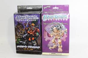 lot A-38 image: Mage Knight Rebellion Necropolis Sect Army & Unlimited Miniatures Game Set