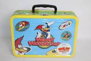 lot 39 image: Woody Woodpecker Sealed Collectible Metal Lunch Box