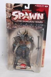 lot A-70 image: McFarlane Toys Spawn Dark Ages The Samurai Wars Scorpion Assassin Action Figure