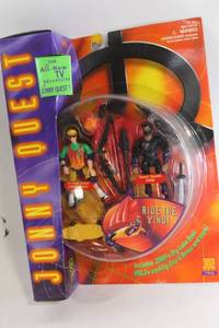 lot A-94 image: Jonny Quest Action Figure Set - X-treme Action Jonny & Desert Stealth Hadji