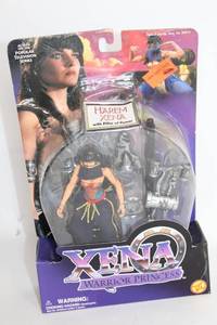 lot A-110 image: Xena Warrior Princess Harem Xena Action Figure with Pillar of Power