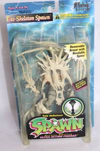 lot A-118 image: Todd McFarlanes Exo-Skeleton Spawn Ultra-Action Figure