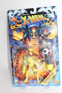 lot A-134 image: Vintage X-Men Cameron Hodge Action Figure with Water Blasting Weapon