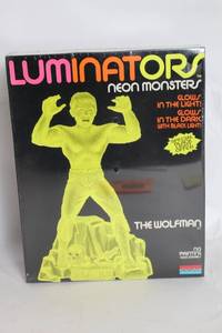 lot 145 image: Sealed Luminators Neon Monsters The Wolfman Model Kit