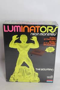 lot 146 image: Luminators Neon Monsters The Wolfman Collectible Model Kit