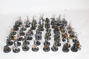 lot 150 image: Collection of 50 HeroClix Miniatures with Unique Sci-Fi Designs