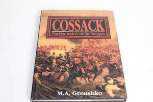 lot 162 image: Cossack Warrior Riders of the Steppes by M.A. Groushko