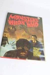 lot 169 image: Monsters Whos Who Hardcover Book