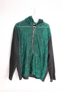 lot 190 image: Dimadies Sequin Green and Black Zipper Jacket