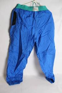 lot 203 image: Everlast Blue Athletic Track Pants with Green Elastic Waistband