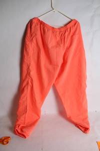 lot 217 image: Large Bright Orange Elastic Waist Pants