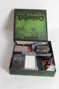 lot 239 image: Disney Villainous Strategy Board Game - Complete Set