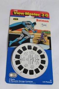 lot 263 image: Vintage Batman View-Master 3D Set with 3 Reels